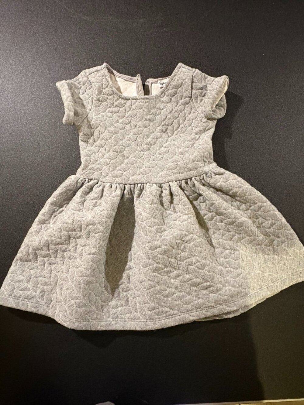 Grey Quilted Splendid Dress 2T